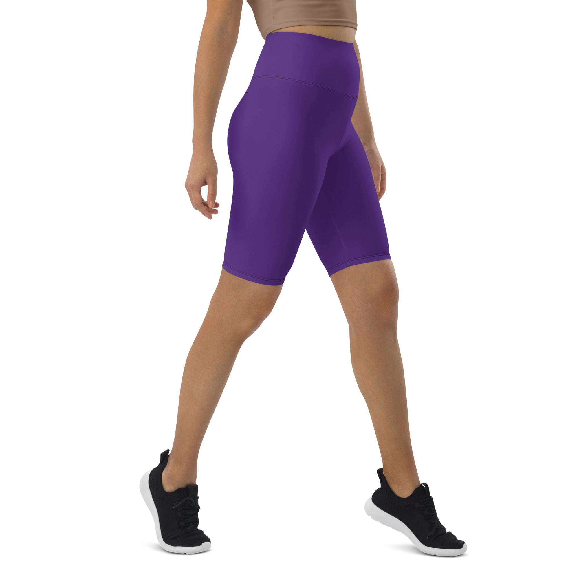 Violet Indigo Biker Shorts